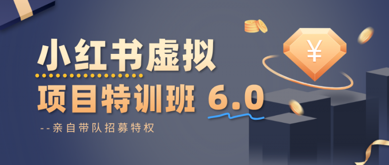 小红书虚拟项目特训班6.0 ，养号/选品/自动发货/爆款笔记（含40节视频课）-红果网创