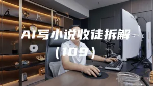 普通人用AI写小说,月轻松多搞20346元?附带收徒全流程-红果网创