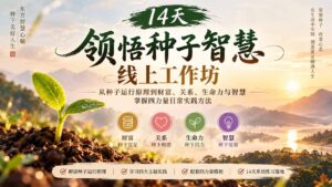 14天领悟种子智慧线上工作坊｜从种子运行原理到财富、关系、生命力与智慧，掌握四力量日常实践方法-红果网创