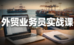 外贸业务员实战课：从拿到offer到跟单出单-红果网创