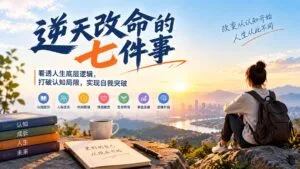 付费文章：逆天改命的七件事，看透人生底层逻辑，打破认知局限，实现自我突破-红果网创