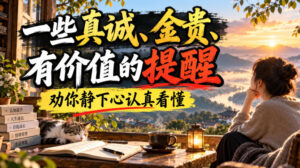 付费文章：一些真诚、金贵、有价值的提醒，劝你静下心认真看懂-红果网创