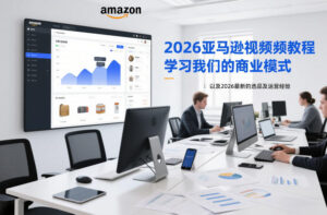 2026亚马逊视频教程,学习我们的商业模式,以及2026最新的选品及运营经验(更新1020-红果网创